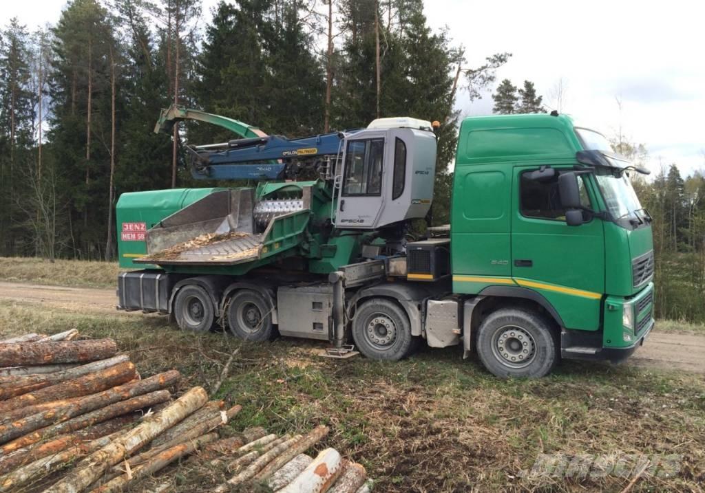 JENZ HEM 582 DQ Drobilice drva / čiperi