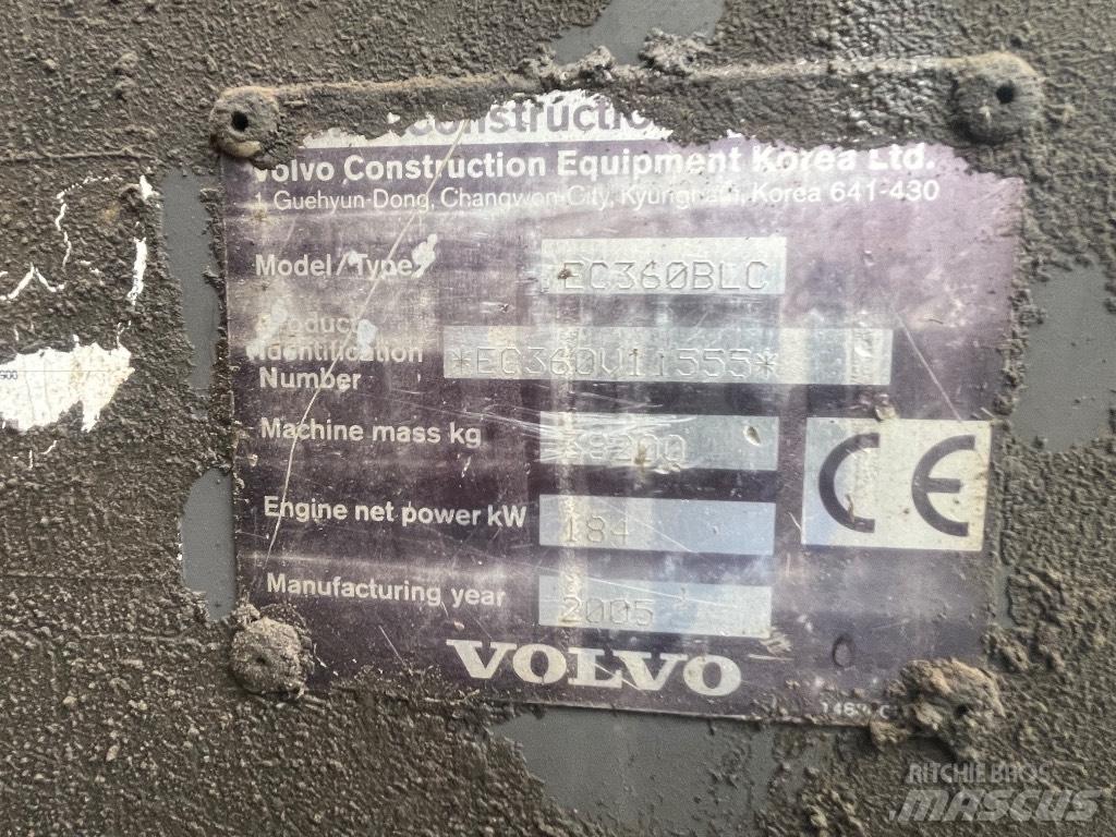 Volvo Ec360blc Bageri guseničari