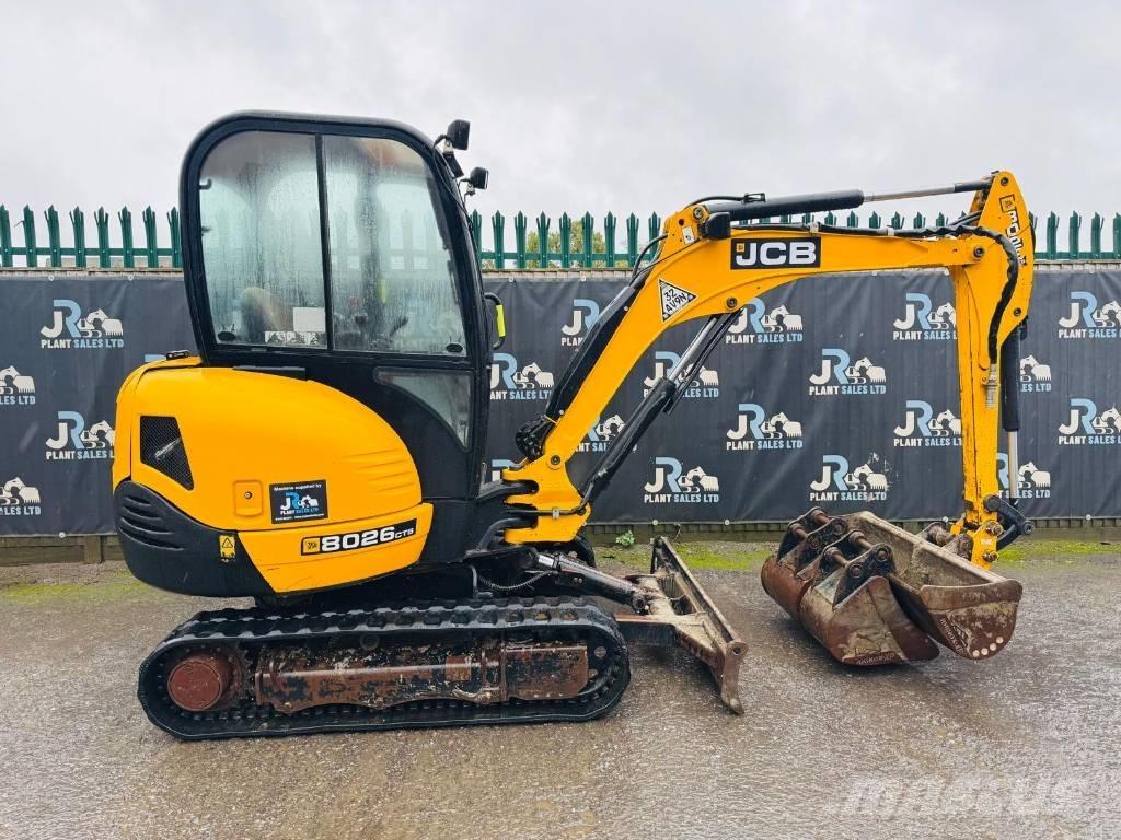 JCB 8026 CTS Mini bageri < 7t