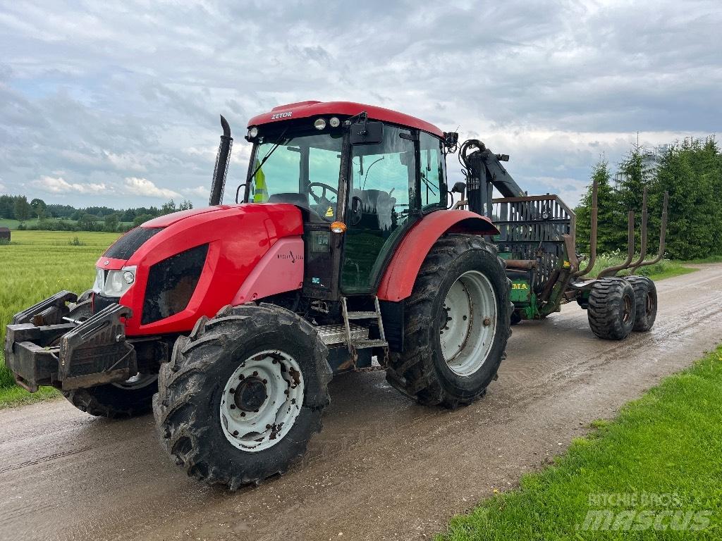Zetor FORTERRA 135 Skideri