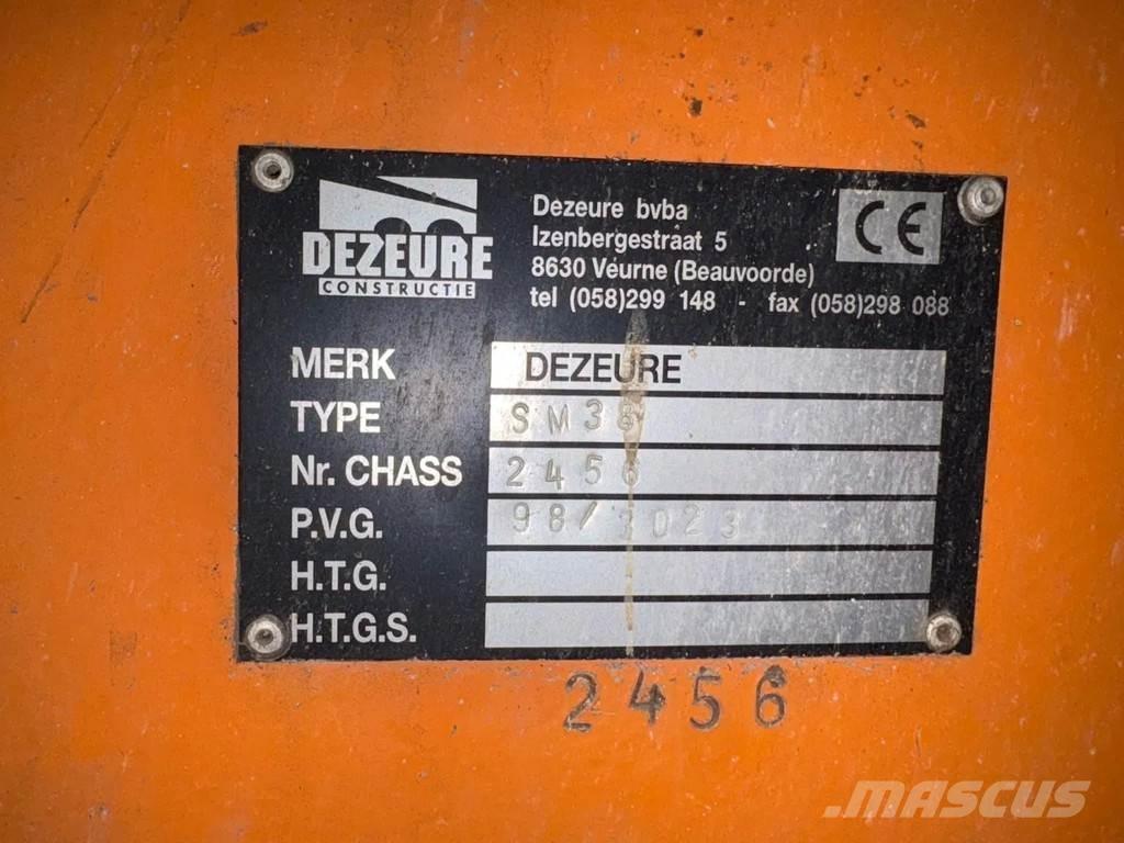 Dezeure SM38 Mašine za stočnu hranu sa sopstvenim pogonom