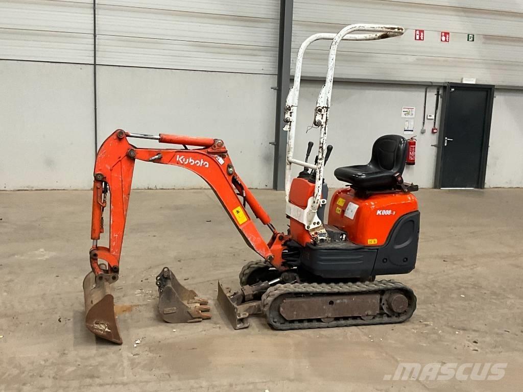 Kubota K 008-3 Mini bageri < 7t