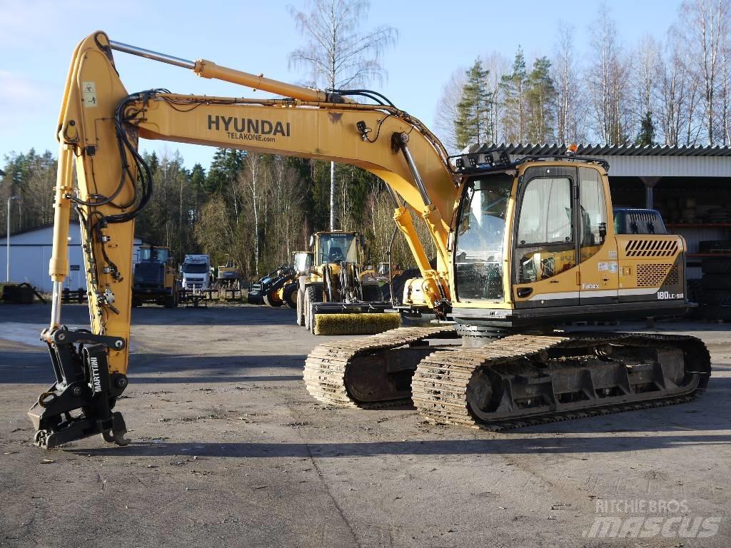 Hyundai R 180 LC-9A Bageri guseničari