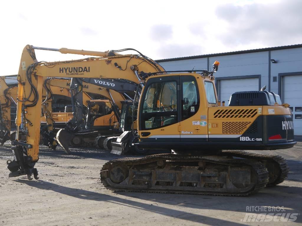 Hyundai R 180 LC-9A Bageri guseničari