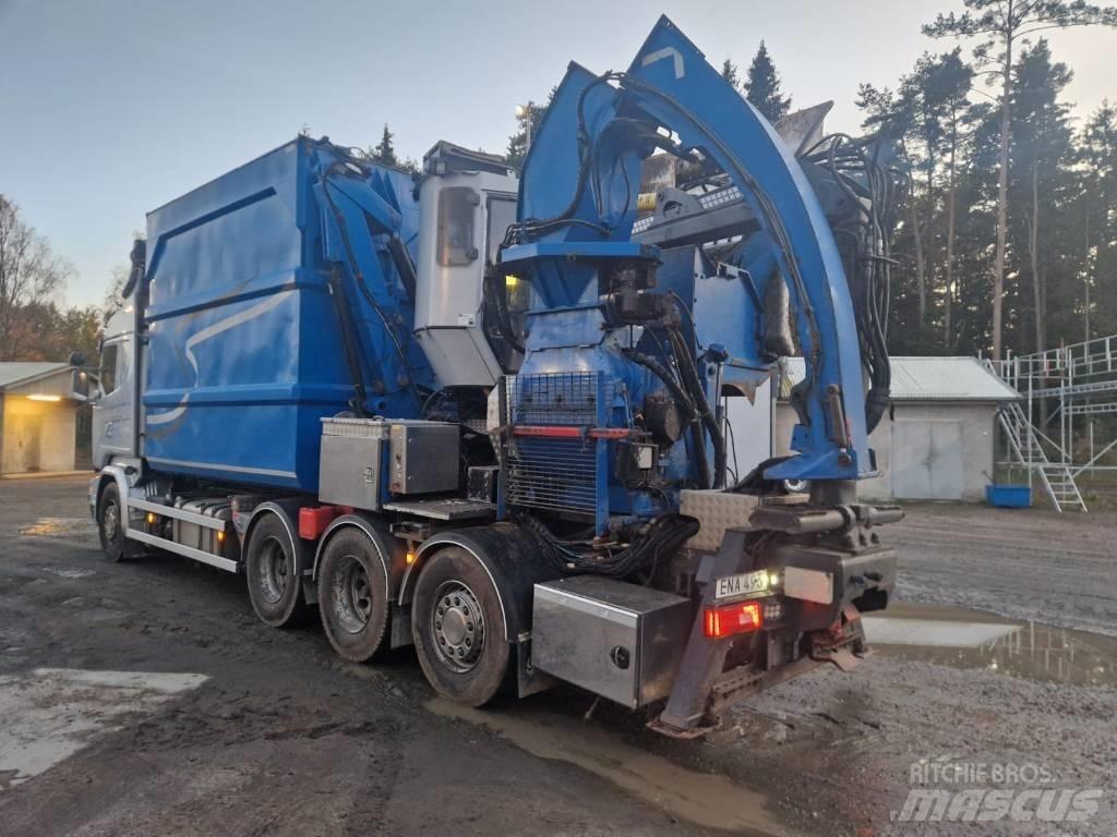 Scania R 580 LB Drobilice drva / čiperi