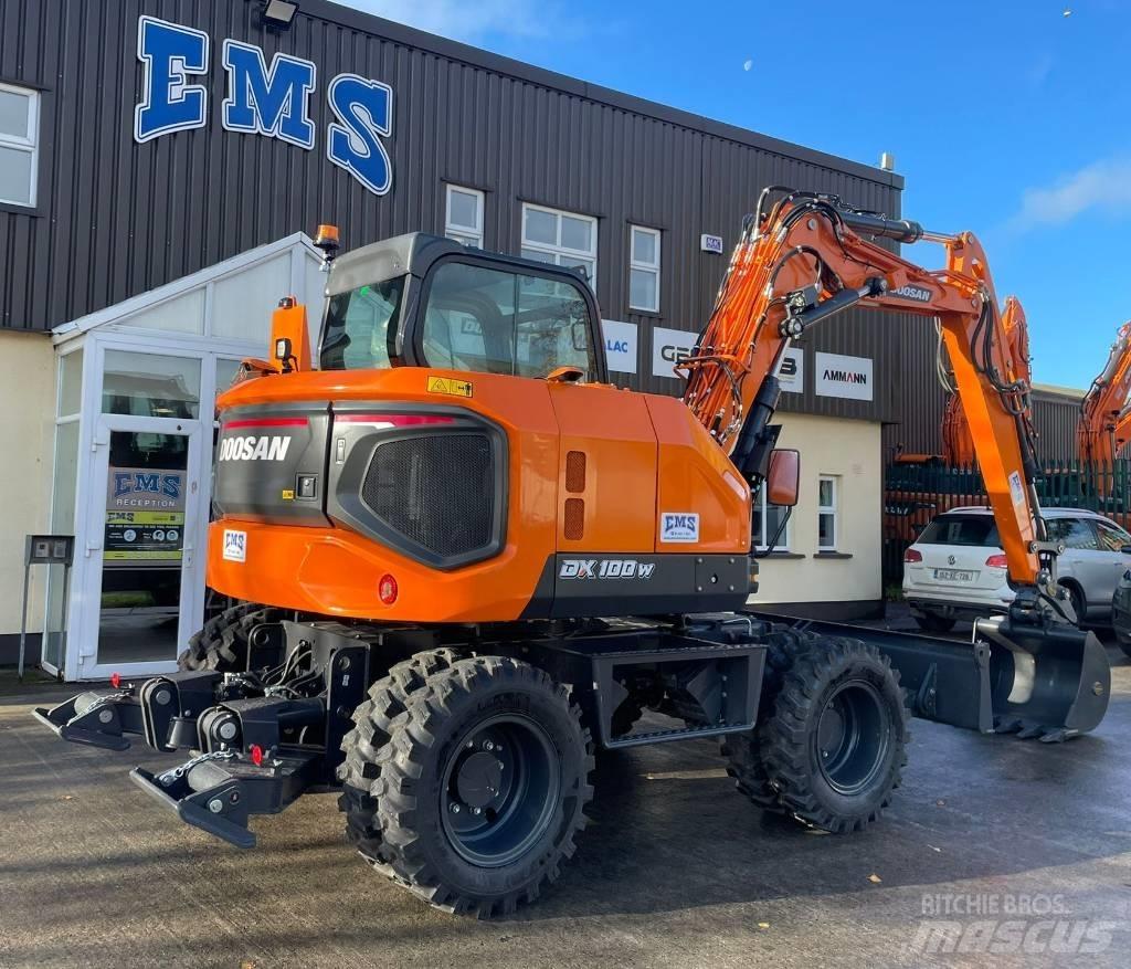 Doosan DX100W-7 Bageri točkaši