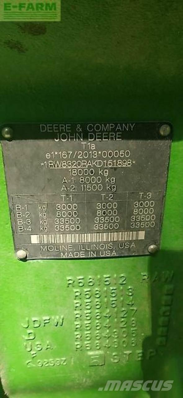 John Deere 8320r Traktori
