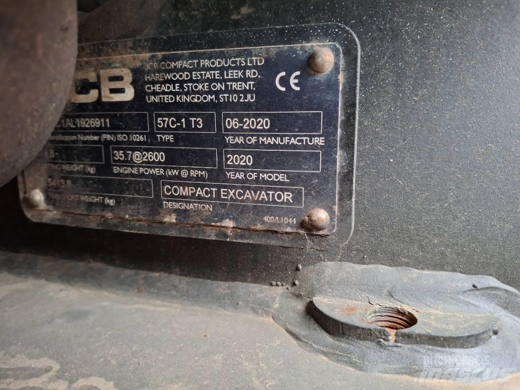 JCB 57C Mini bageri < 7t