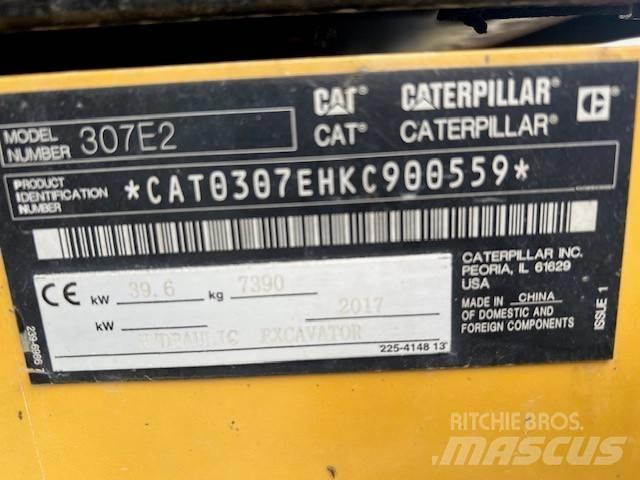 CAT 307E2 Midi bageri 7t – 12t