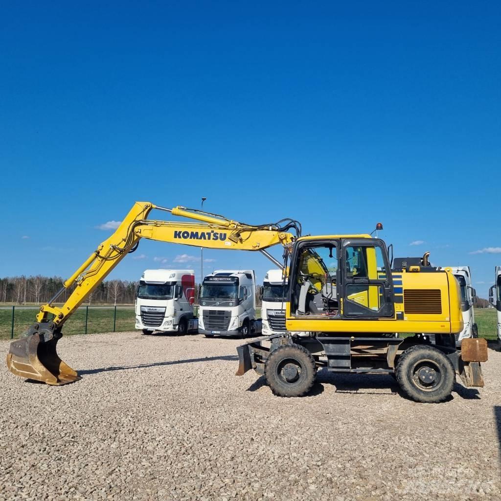 Komatsu PW160 - 11 Bageri točkaši
