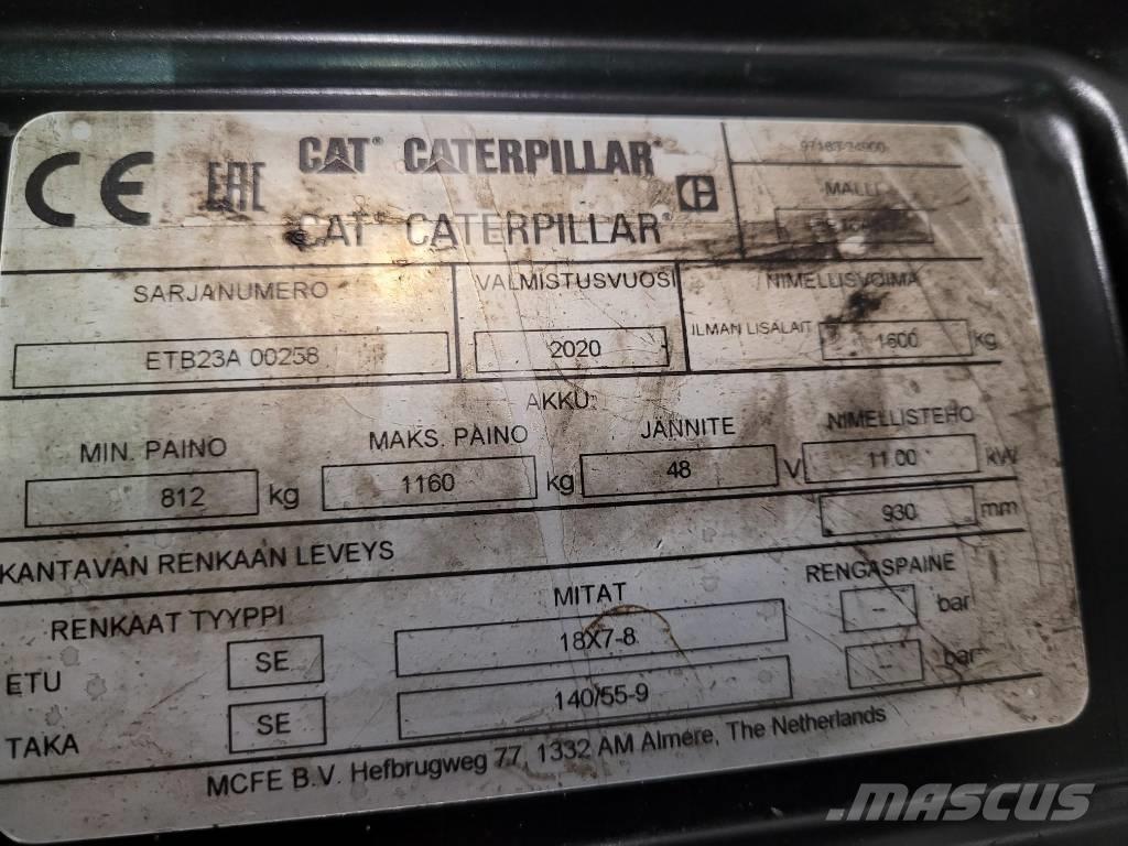 CAT EP16 ANT Električni viljuškari