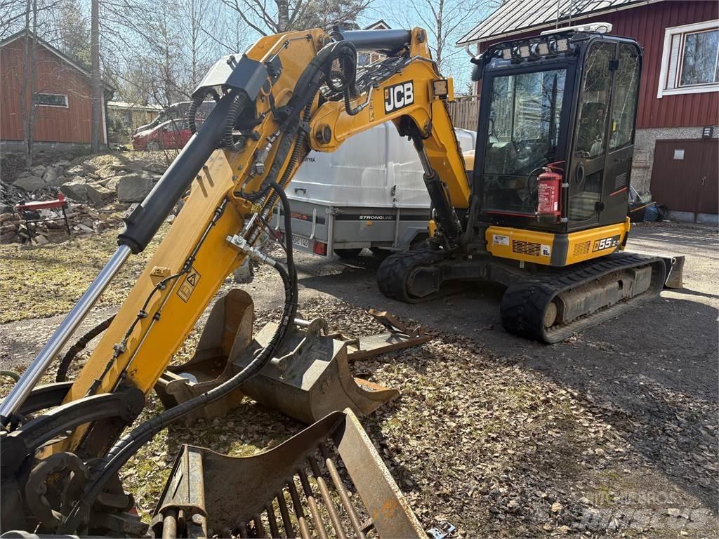 JCB 55Z-1 T3 Bageri guseničari