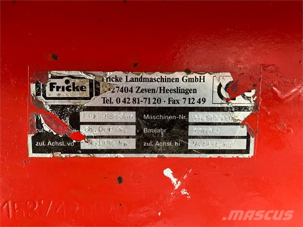 Fricke HDK 182/60 Ostale prikolice