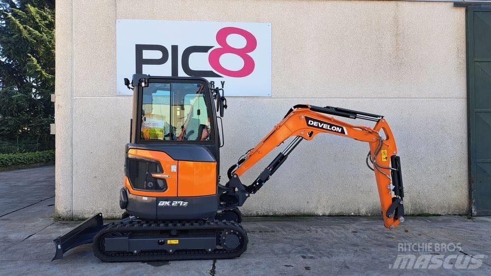 Develon DX 27 Z-7 Mini bageri < 7t