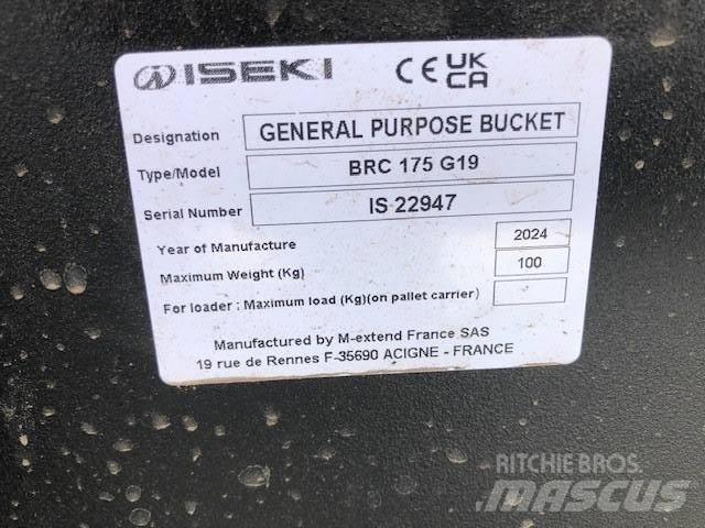 Iseki MX 1.75 BUCKET Ostale industrijske mašine