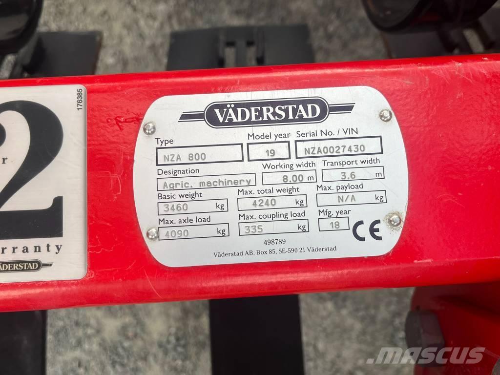 Väderstad NZA800 Drljače