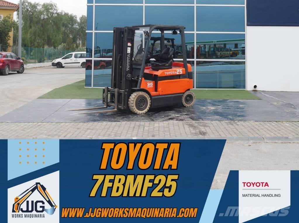 Toyota 7 FBMF 25 Električni viljuškari