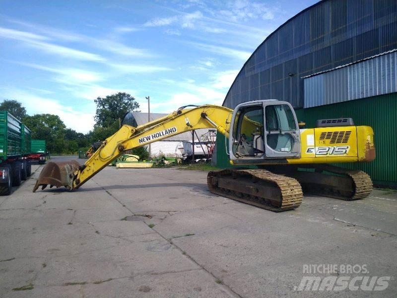New Holland E 215 Bageri guseničari