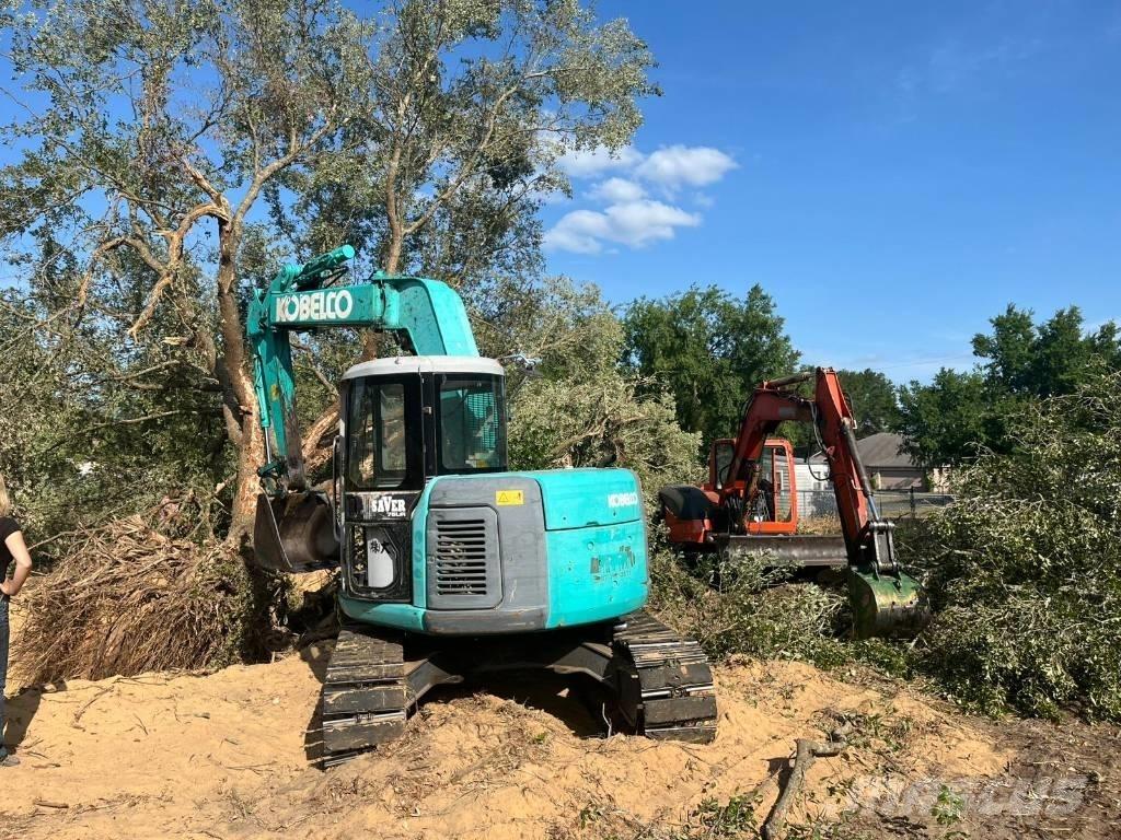 Kobelco SK 75 UR Bageri guseničari