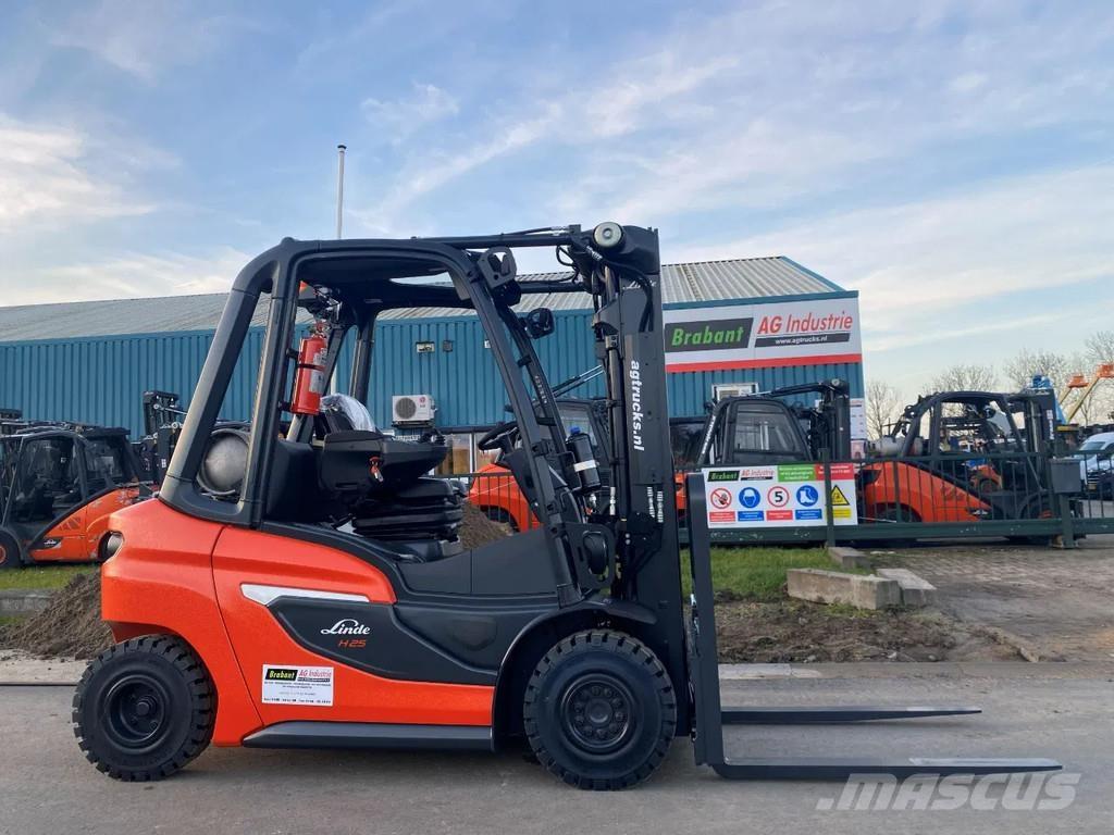 Linde H25T-01 Plinski viljuškari