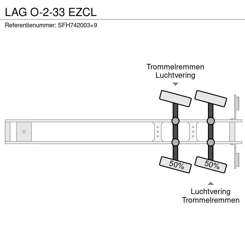 LAG O-2-33 EZCL Poluprikolice hladnjače