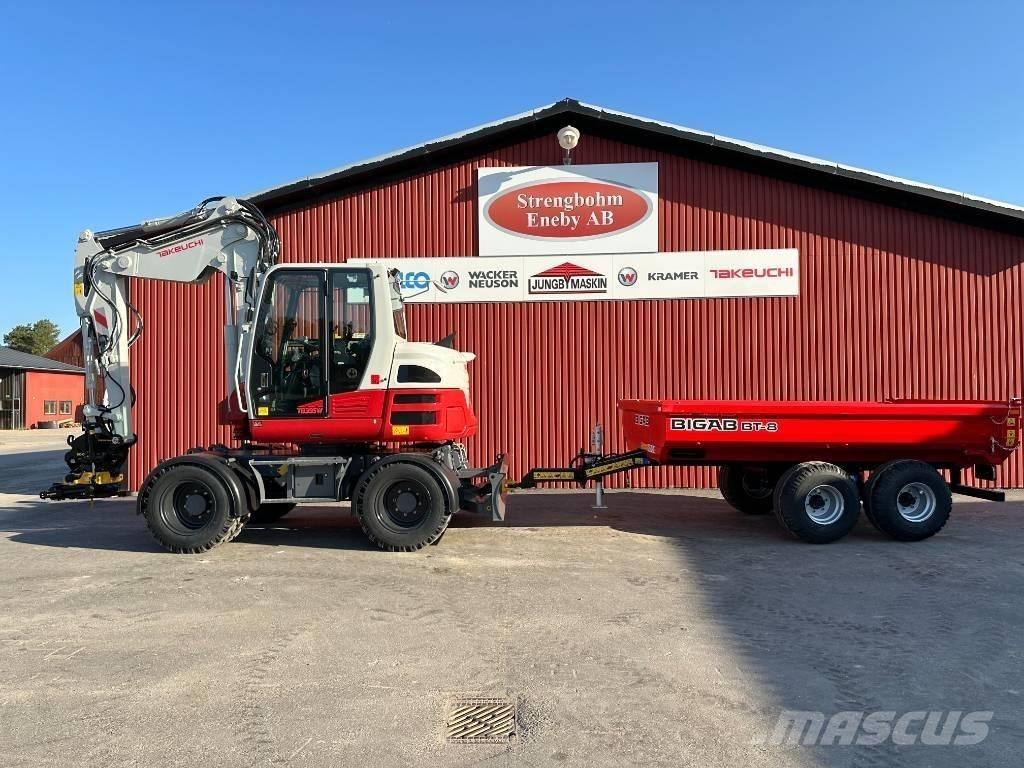 Takeuchi TB 395 W Bageri točkaši