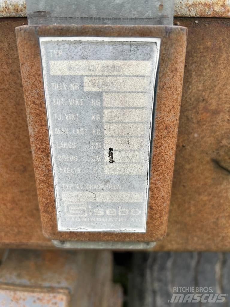 Gisebo 2102 Ostale prikolice