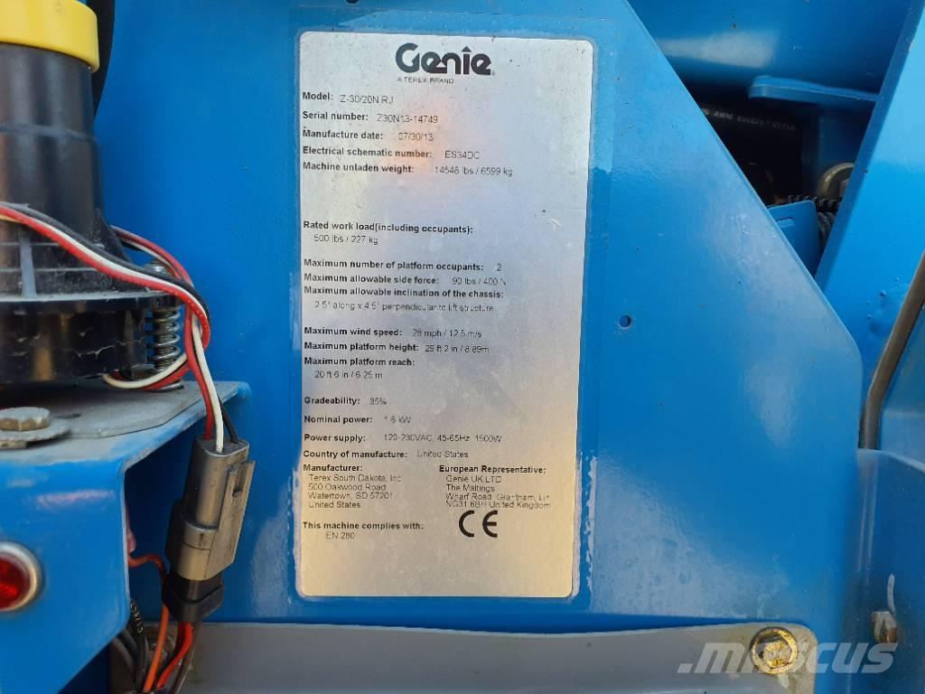 Genie Z30/20N Zglobne podizne platforme
