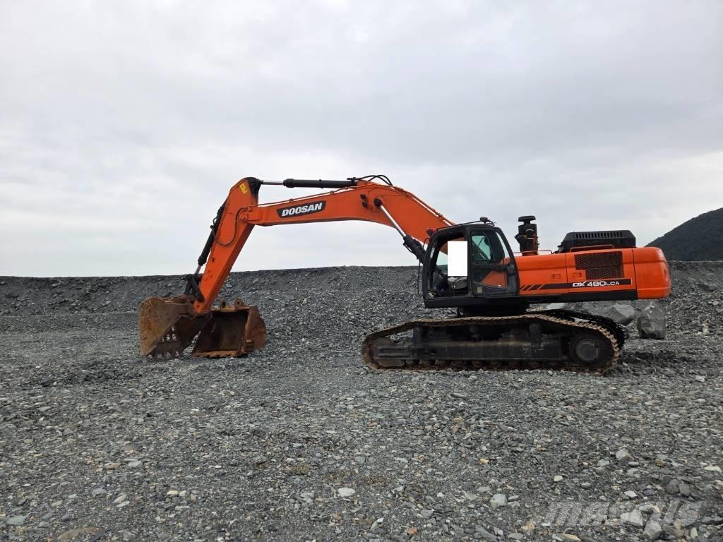 Doosan DX 480 LCA Bageri guseničari