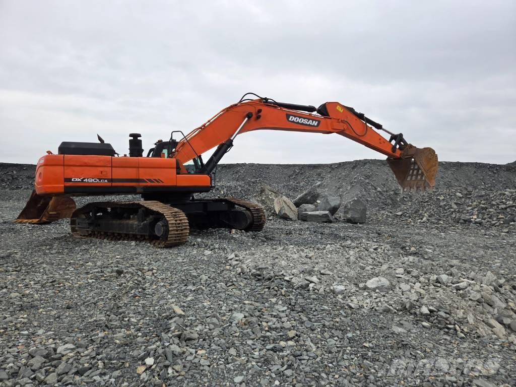Doosan DX 480 LCA Bageri guseničari