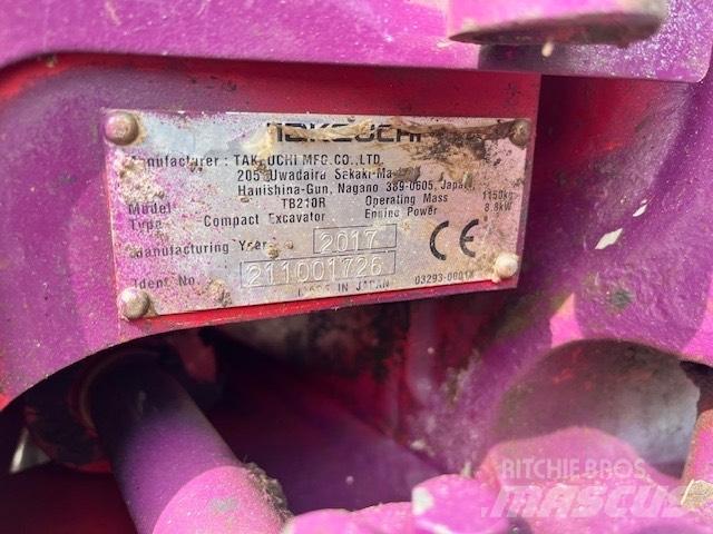 Takeuchi TB 210 Mini bageri < 7t