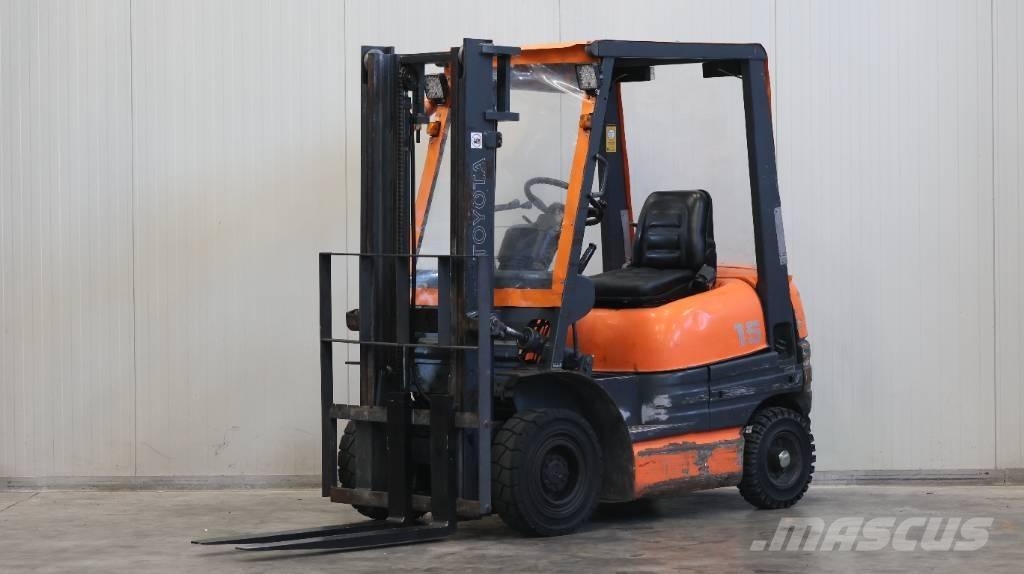 Toyota 6FDL15 Dizelski viljuškari