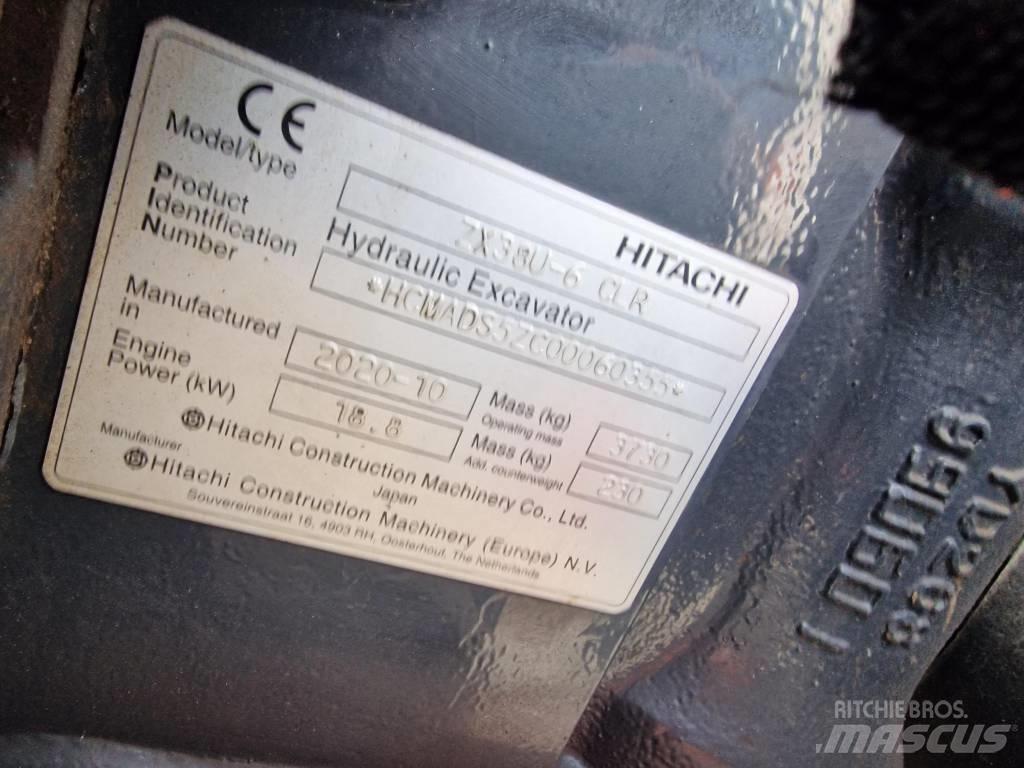 Hitachi ZX38U-6 Mini bageri < 7t