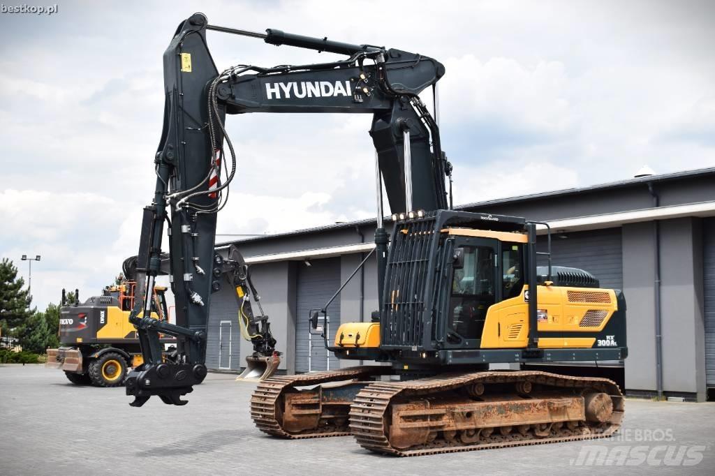 Hyundai HX 300 AL Bageri guseničari