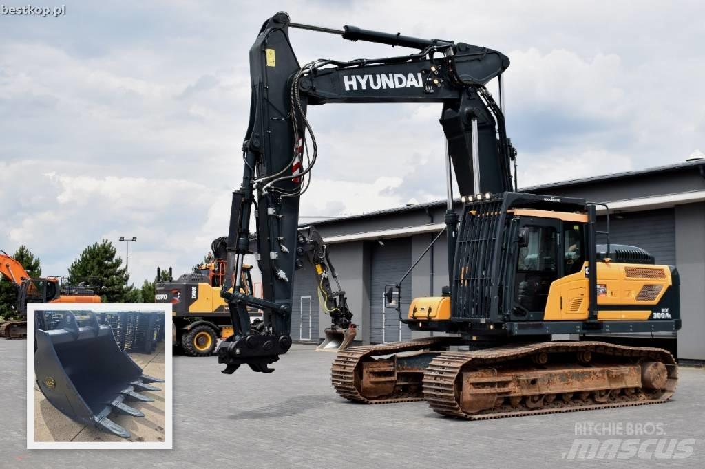Hyundai HX 300 AL Bageri guseničari