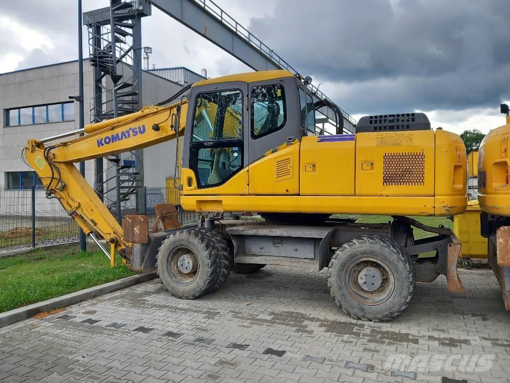 Komatsu PW 180-7EO Bageri točkaši
