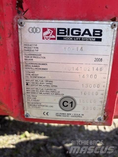 Bigab 10-14 Demontažne prikolice