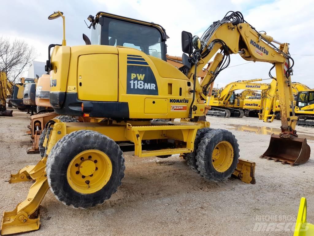 Komatsu PW118MR-8 Bageri točkaši