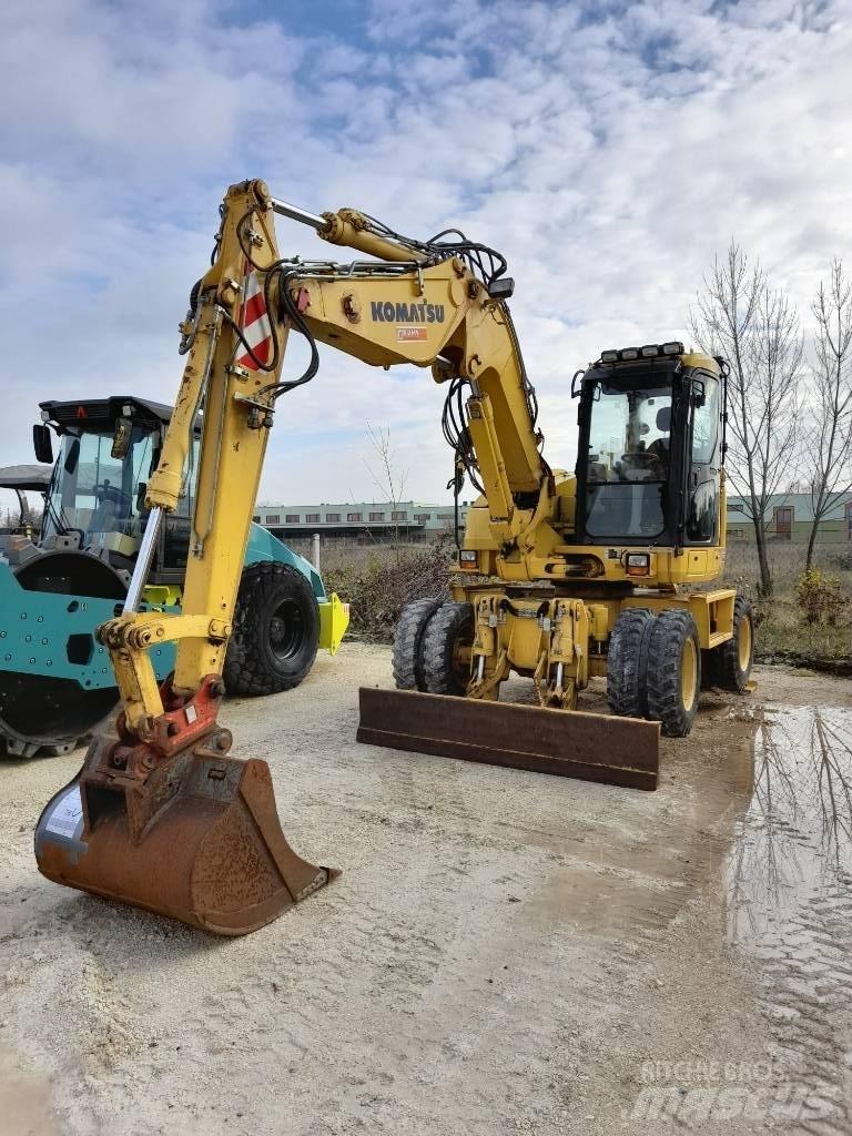 Komatsu PW118MR-8 Bageri točkaši