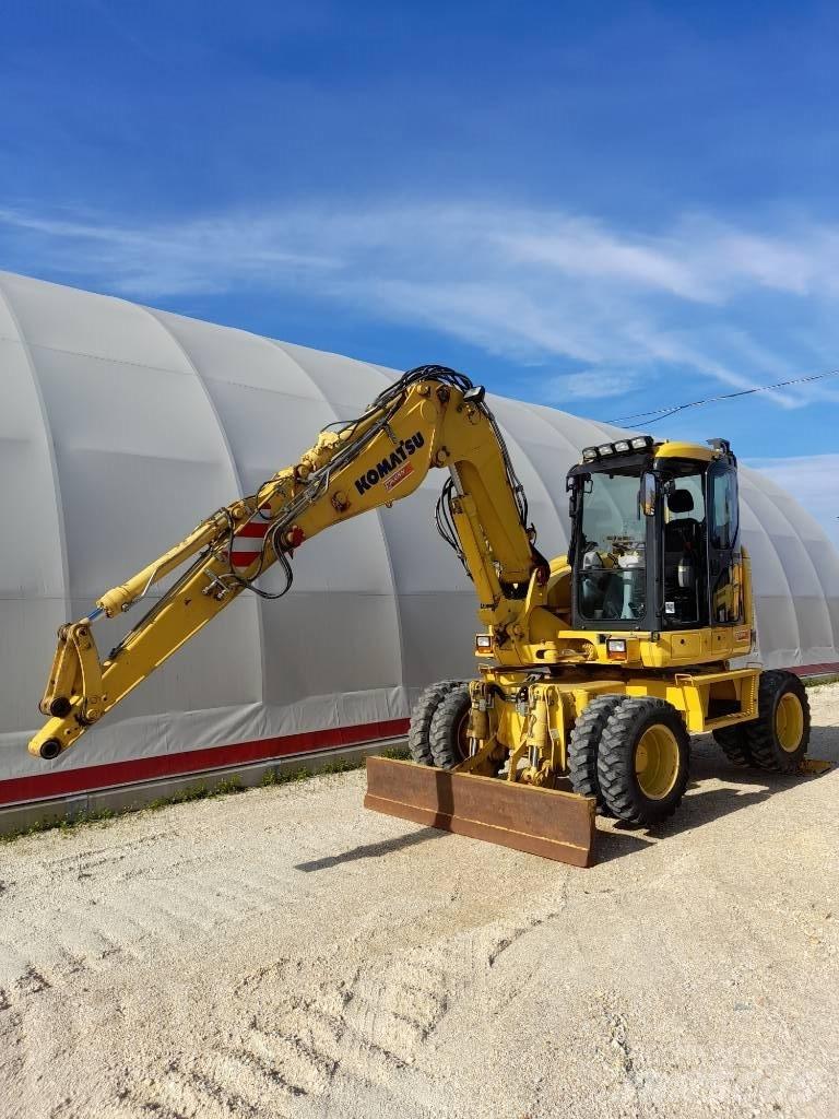 Komatsu PW118MR-8 Bageri točkaši