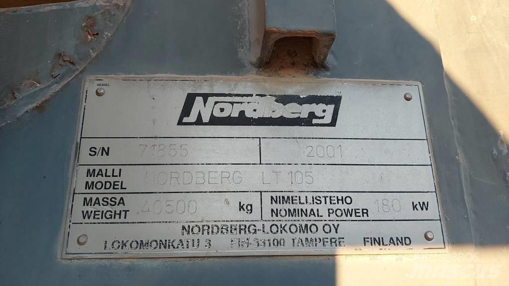 Metso Nordberg LT105 Mobilne drobilice
