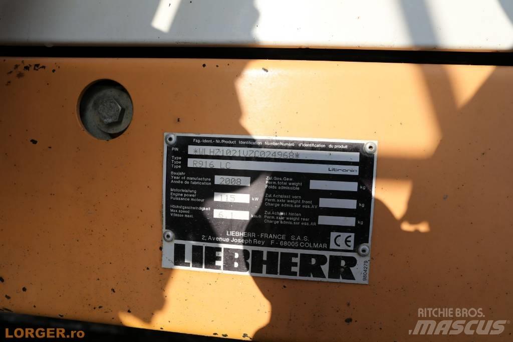 Liebherr R 916 LC Bageri guseničari