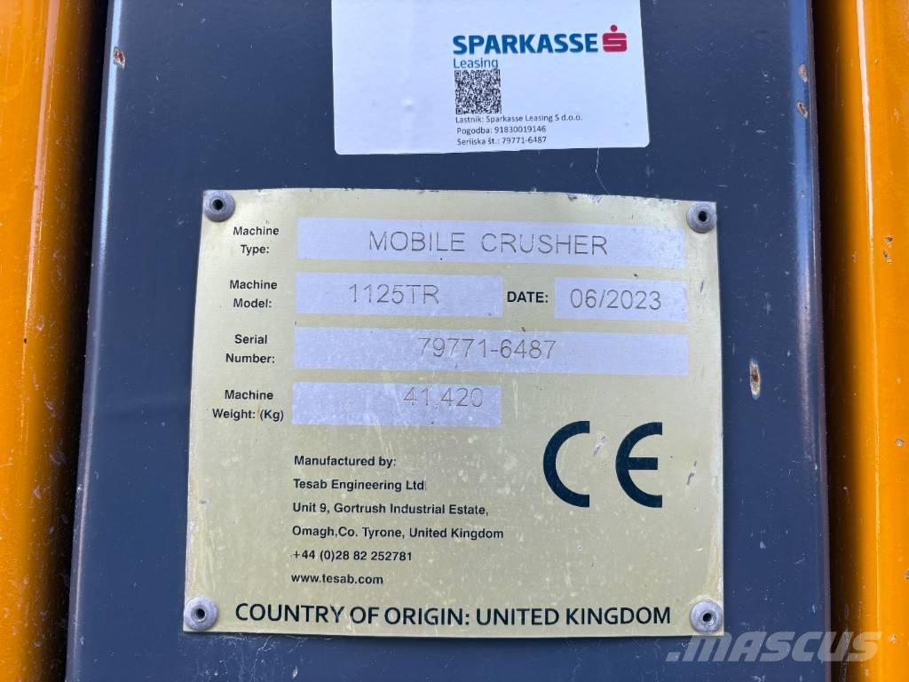 Tesab 1125TR Mobilne drobilice