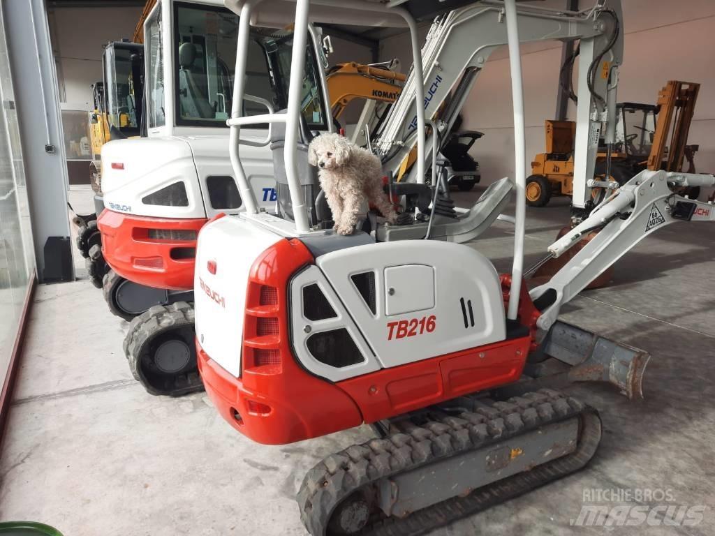 Takeuchi TB216 Mini bageri < 7t