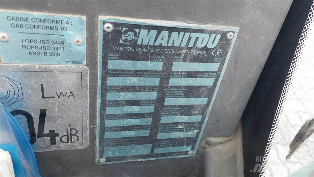 Manitou MT625T Teleskopski viljuškari