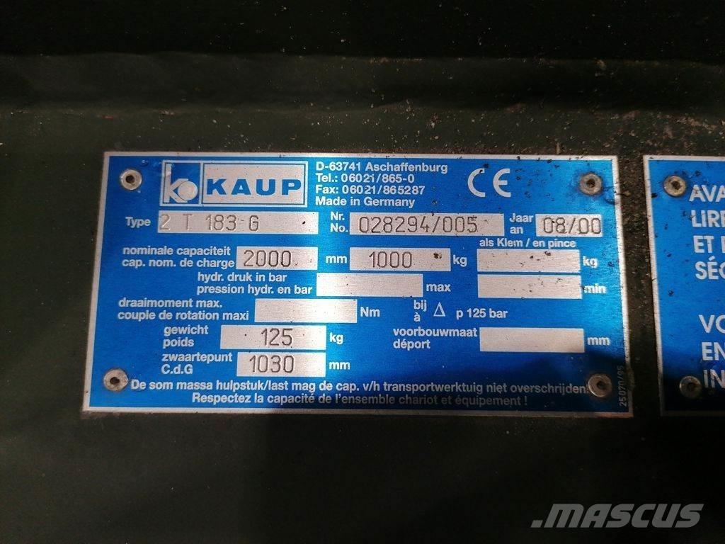 Kaup 2T183G Ostalo za građevinarstvo