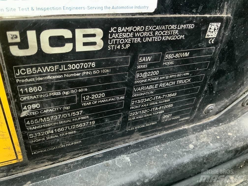 JCB 550-80 Teleskopski viljuškari