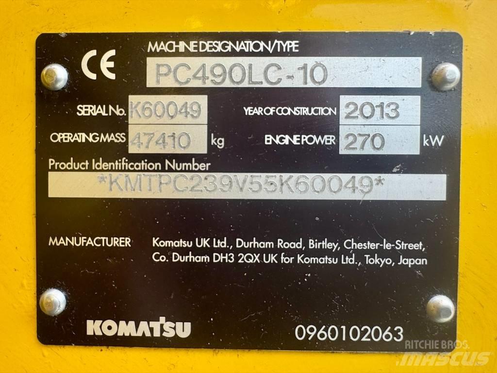 Komatsu PC 490 LC-10 Bageri guseničari