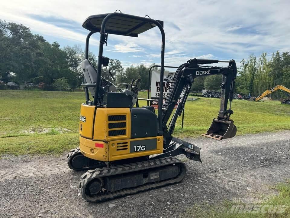 John Deere 17 G Mini bageri < 7t