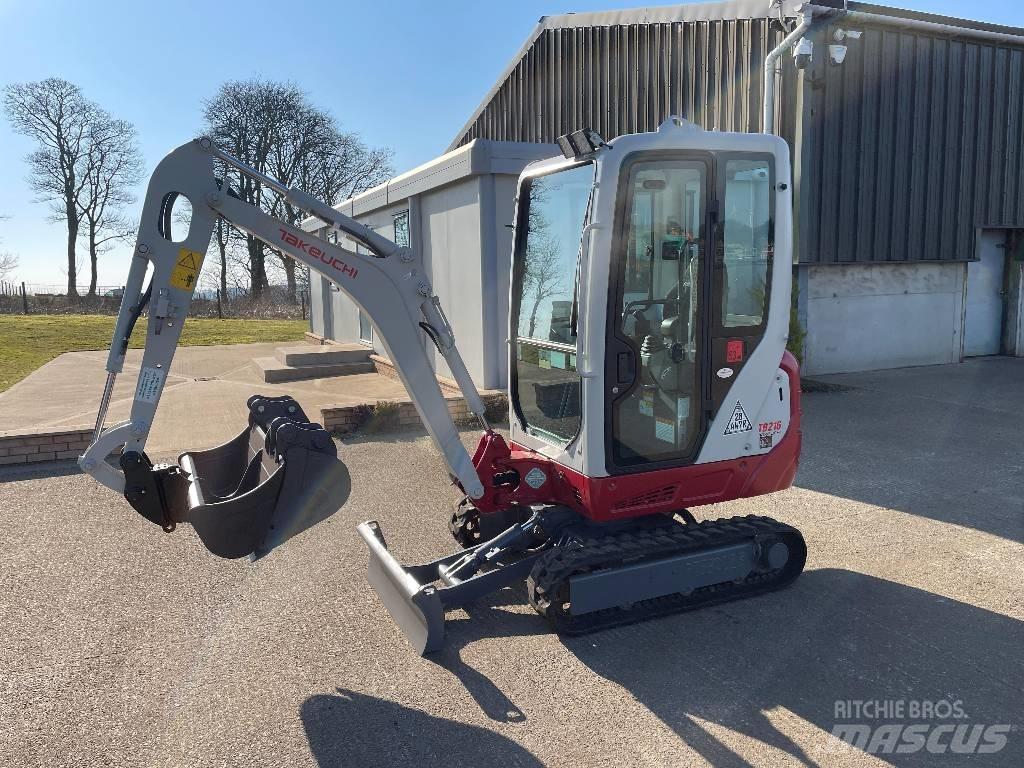 Takeuchi TB 216 Mini bageri < 7t